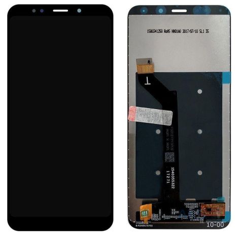 Дисплей (LCD) Xiaomi Redmi 5 Plus/ Redmi Note 5 із сенсором чорний