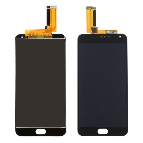 Дисплей (LCD) Meizu M2 Note із сенсором чорний