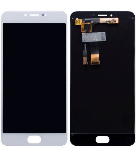 Дисплей (LCD) Meizu M3s (Y685Q/Y685H)/M3s mini із сенсором білий