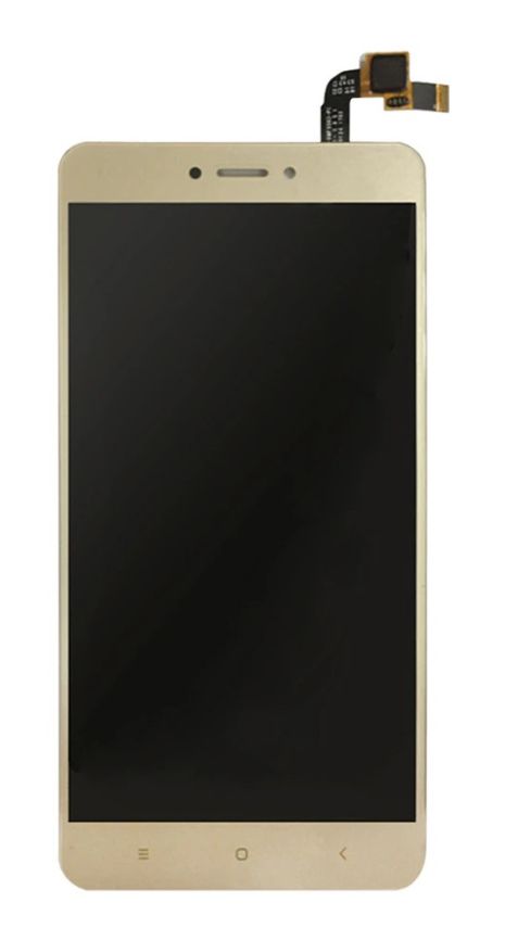 Дисплей (LCD) Xiaomi Redmi Note 4X із сенсором золотий