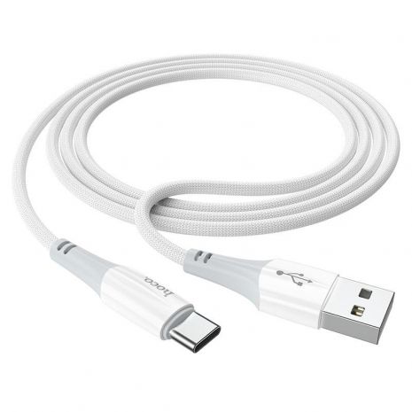 Кабель Hoco X70 USB to Type-C 1m белый
