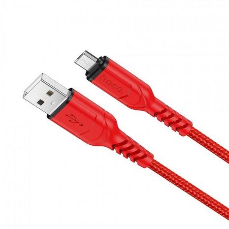 Кабель Hoco X59 USB to MicroUSB 1m червоний