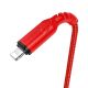 Кабель Hoco X59 USB to Lightning 1m червоний