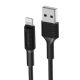 Кабель Borofone BX1 USB to Lightning 1m чорний