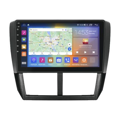 Штатная магнитола Lesko для Subaru Forester III 2007-2011 экран 9" 2/32Gb CarPlay 4G Wi-Fi GPS Prime