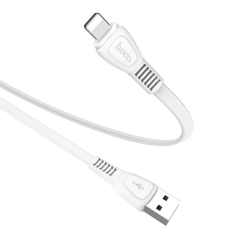 USB Hoco X40 Noah Lightning Білий