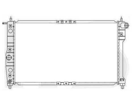 Радиатор Daewoo Nubira (Дэу Нубира) 97-99 (J100) производитель FPS
