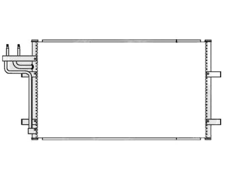 Кондиціонер радіатор Ford C-Max (Форд C-Max) 03-09/FOCUS 05-10 виробник FPS