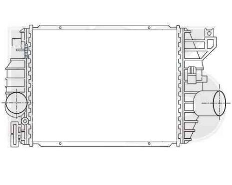 Інтеркулер Mercedes VITO/V-CLASS 96-02 виробник HELLA