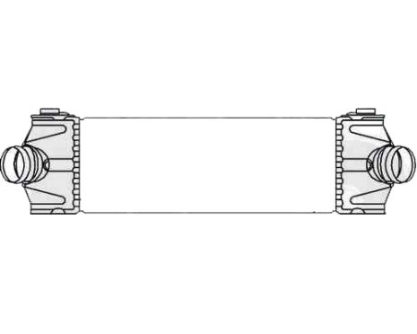 Інтеркулер Ford Transit , Форд Транзит 06 - виробник HELLA