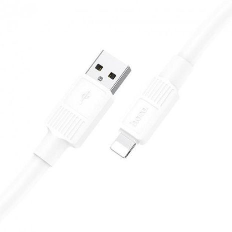 Кабель Hoco X96 USB to Lightning 1m белый