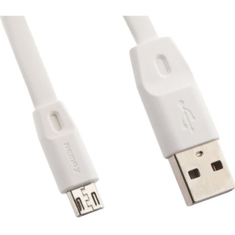 Кабель Remax RC-001m USB to MicroUSB 1m білий