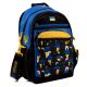 Школьный рюкзак YES, два отделения, два фронтальных кармана, размер: 44*29*16см, черно-синий Welcome To Ukraine