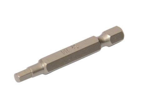 Насадка викрутна HEX4 50 мм 1/4" S2 набір 2 шт MASTERTOOL 10-04-500