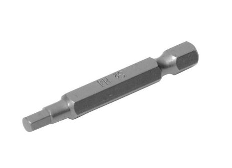 Насадка викрутна HEX4 50 мм 1/4" S2 набір 10 шт MASTERTOOL 10-04-501