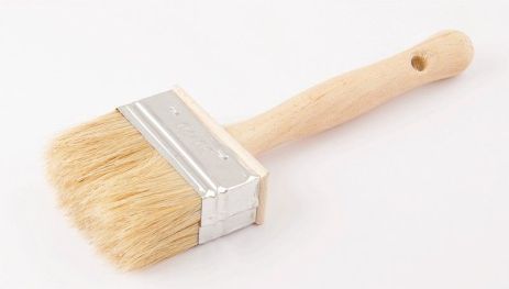 Макловица 70х30 мм натуральная щетина с деревянной ручкой MASTERTOOL 91-9207