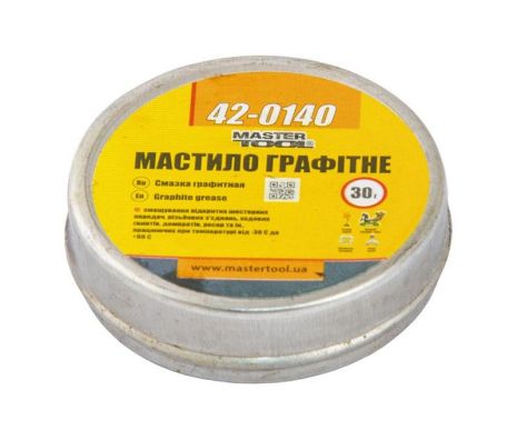 Смазка графитная 30 г жесть MASTERTOOL 42-0140