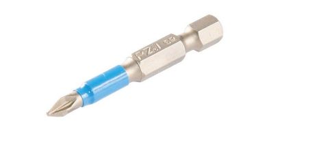 Насадка викруткова PZ1 50 мм 1/4" S2 набір 2 шт MASTERTOOL 10-91-500