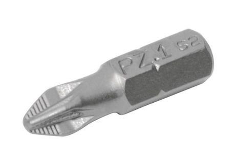 Насадка отверточная PZ1 25 мм 1/4" S2 набор 10 шт MASTERTOOL 10-91-251