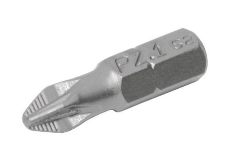 Насадка отверточная GRANITE PZ1 25 мм 1/4" S2 набор 10 шт MASTERTOOL 10-91-251