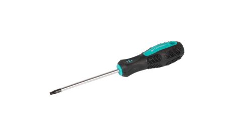 Викрутка магнітна TORX TT20х100 мм ручка з покриттям TPR MASTERTOOL 49-0201