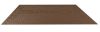 Коврик придверный резиновый "WELCOME" с синтетическим покрытием 1165х730х5 мм коричневый MASTERTOOL 92-0694