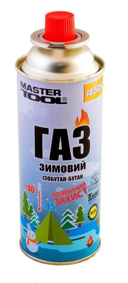 Газ бутан "ЗИМОВИЙ" 220 г MASTERTOOL 14-5051