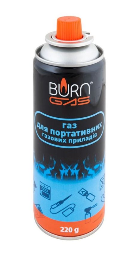 Газ бутан BURN GAS 220 г MASTERTOOL 44-5001