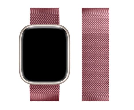 Ремінець металевий Hoco iWatch WA03 milanese steel 42/ 44/ 45/ 49mm rose gold