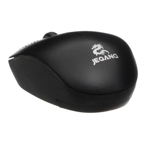 Wireless Мышь JEQANG JW-210 мятая упаковка Чёрный