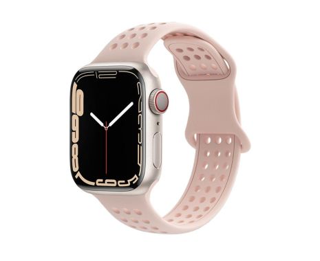 Ремешок силиконовый Hoco iWatch WA08 honeycomb 38/ 40/ 41mm powder sand