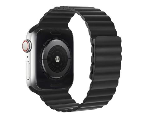 Ремінець силіконовий Hoco iWatch WA07 magnetic 38/40/41mm black