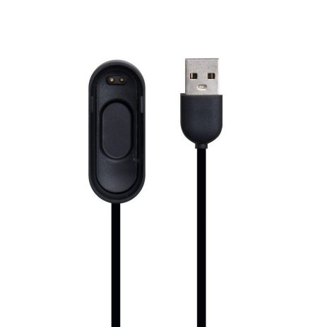 USB кабель для фітнесу браслета Xiaomi Mi Band 4 0.3m чорний