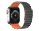 Ремінець силіконовий Hoco iWatch WA07 magnetic 38/40/41mm grey orange