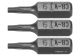 Насадка викрутка STHOR "TORX" T9 x 25 мм HEX 1/4" Cr-V 3 шт Vorel 65491