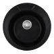 Мийка кухонна Haiba HB8301-G226 Black 490x180 (HB0971)