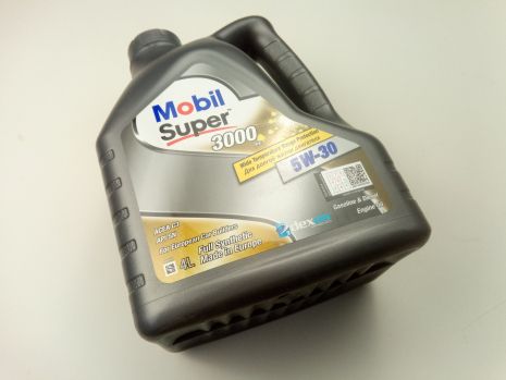 Масло моторное 5W-30 синтетическое MOBIL Super 3000 XE 4л. (153018)