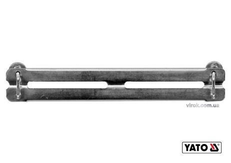 Напрямна для напилка з гвинтовим кріпленням Ø4.5 x 190 х 30 мм під 25°/30°/35° Yato YT-85045