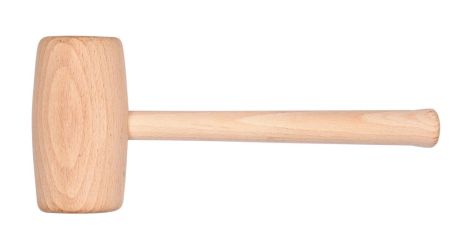 Молоток-киянка дерев'яний з круглим обухом Vorel 33532