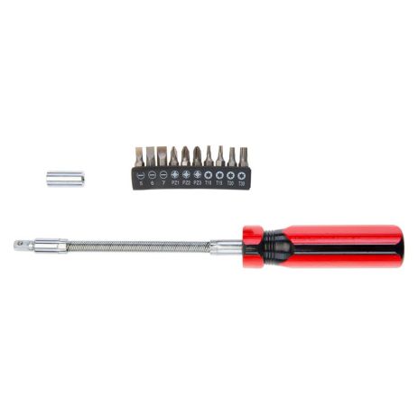 Отвертка с гибким стержнем Top Tools 39D122