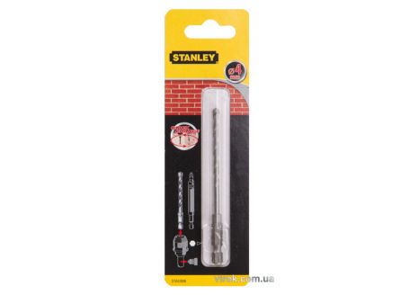 Свердло з кирпича SUPER-LOCK 4 х 50 мм Stanley STA53008-XJ