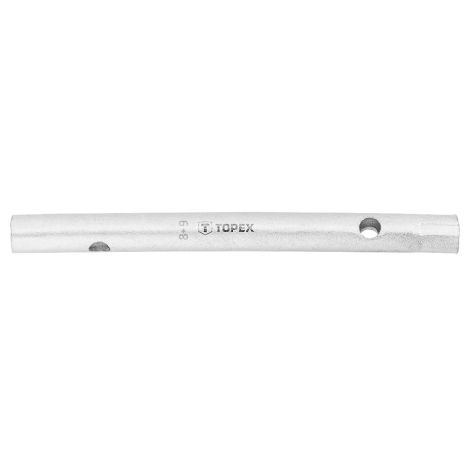 Ключ торцевой двухсторонний 8 x 9 мм, шестигранное сечение с отверстиями Topex 35D931