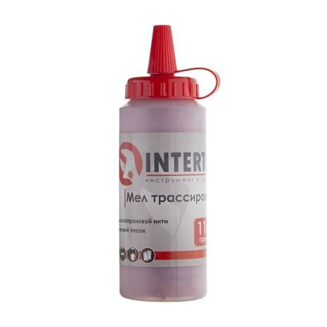 Крейда трасувальна 115 г, червона INTERTOOL MT-0006