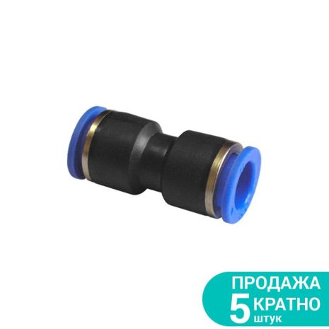 Соединение цанговое (прямое) Ø10×10 мм Sigma 7026041