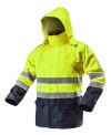 Куртка сигнальна водостійка робоча жовта L NEO 81-720-L