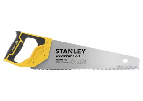 Ножовка по дереву "Tradecut" : L= 380 мм, 11 зубьев/1" Stanley STHT20349-1