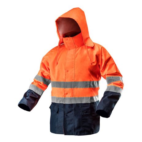 Куртка сигнальна водостійка робоча XXL, помаранчева NEO 81-721-XXL