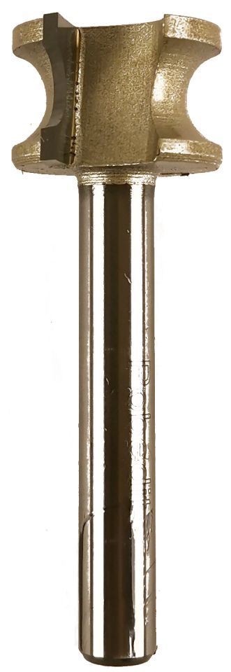 Фреза кромкова напівстрижнева D-25 мм, h-8 мм, R-4 мм Pobedit P-1014-0425