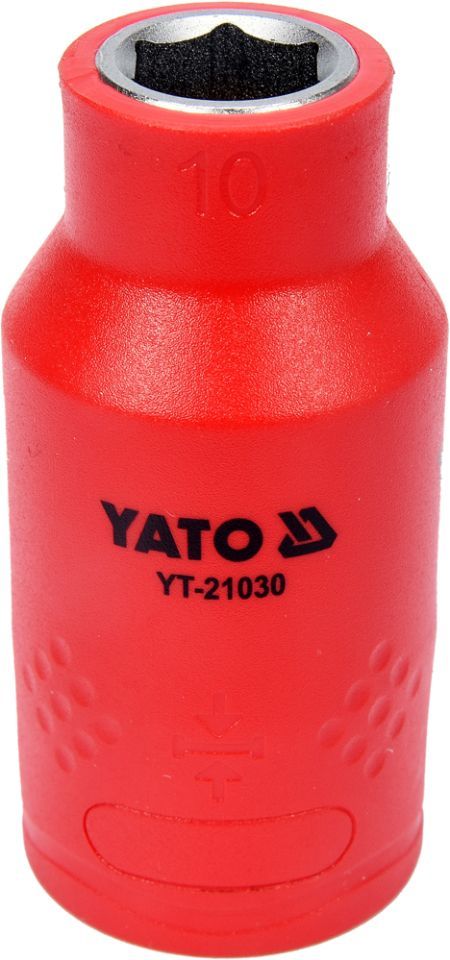 Головка торцевая диэлектрическая VDE 1/2'' 10мм Yato YT-21030