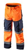 Сигнальные рабочие брюки softshell, оранжевые XXXL NEO 81-751-XXXL